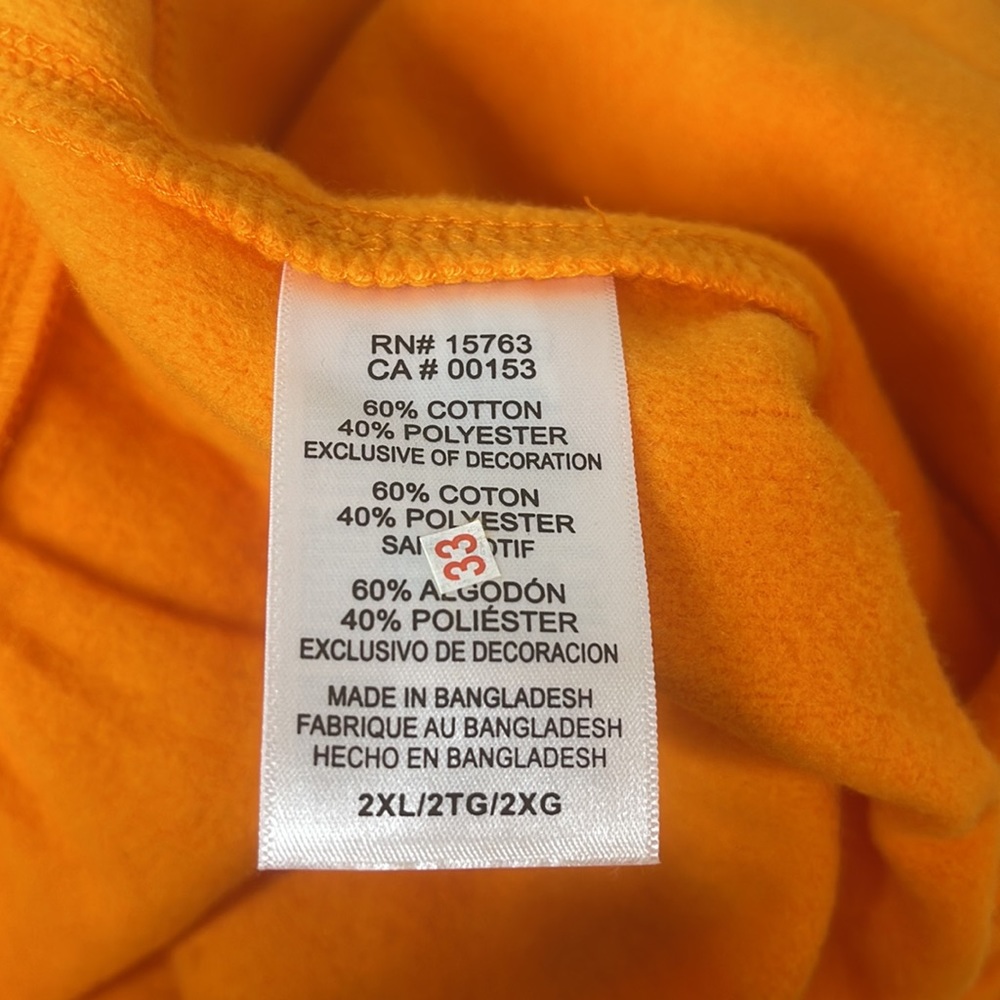 Champion University of Tennessee Volunteers Orange Sweatpants XXL 2XL - Picture 14 of 14